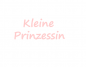 Preview: Kleine Prinzessin Bügelbild